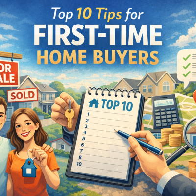 Top 10 Tips for First-time Home Buyers