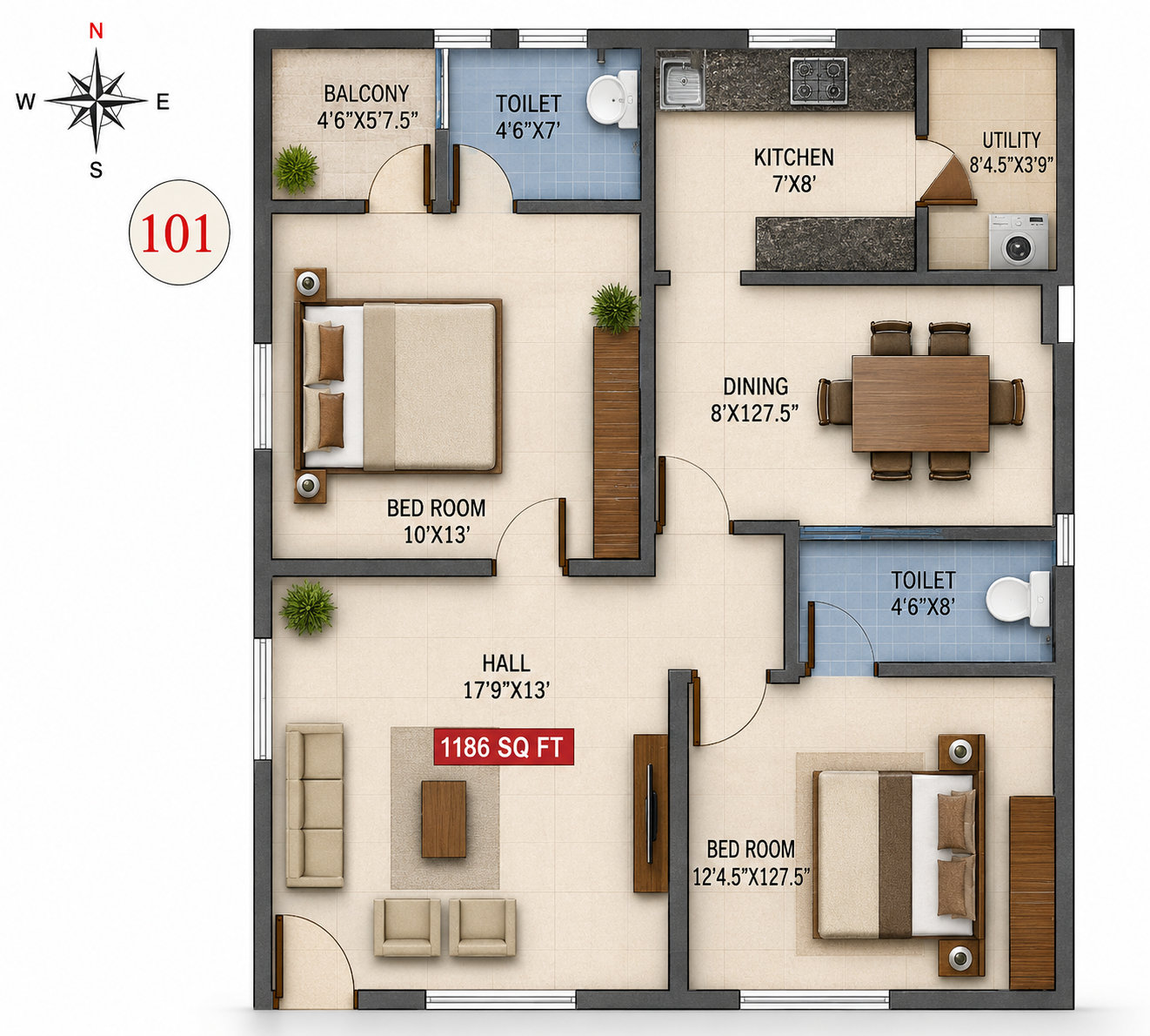 Flat Plan